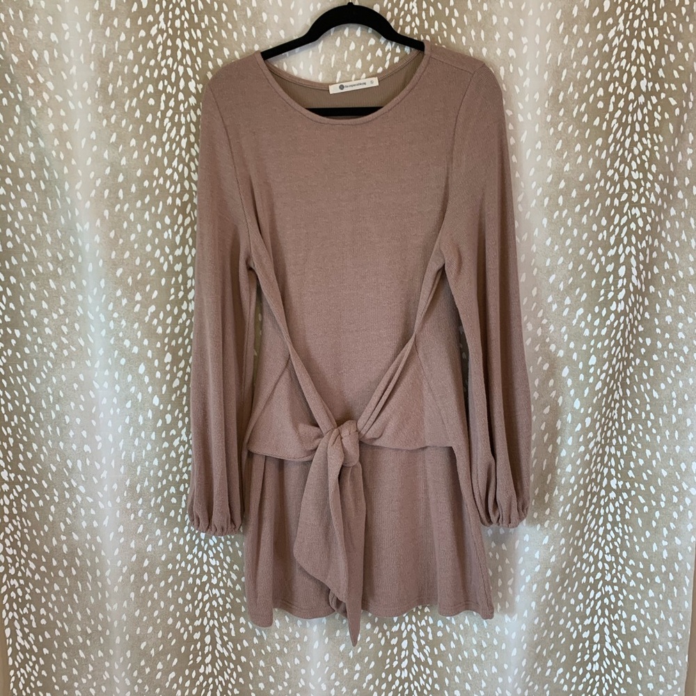 The Impeccable Pig Wrap Sweaterdress Size Large